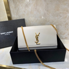 SAINT LAURENT 생로랑 체인 크로스백 (금장/은장)