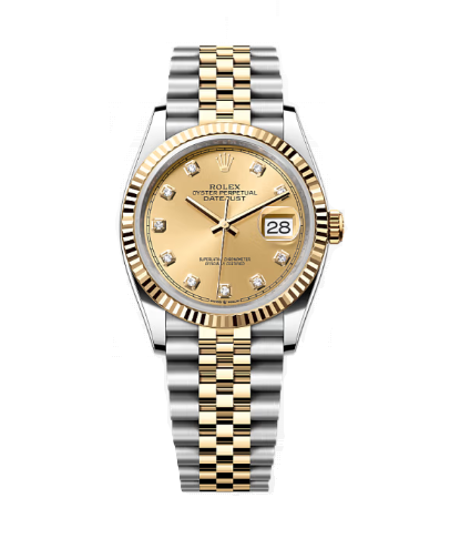 27위 ROLEX 로렉스 데이저스트 126233 투톤콤비 샴페인 골드 다이얼 ETA 2836-2 오토매틱 무브먼트 rol0326