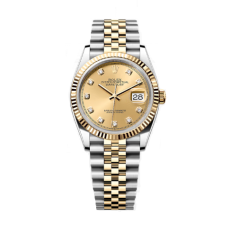 27위 ROLEX 로렉스 데이저스트 126233 투톤콤비 샴페인 골드 다이얼 ETA 2836-2 오토매틱 무브먼트 rol0326