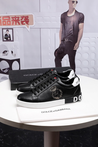 DOLCE & GABBANA 돌체앤가바나 왕관자수 스니커즈