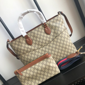 GUCCI 구찌 GG 수프림 파우치 투웨이 숄더백 3가지 색상