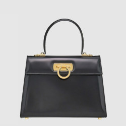 40위 FERRAGAMO 페레가모 아이코닉 탑핸들백 라지 212181
