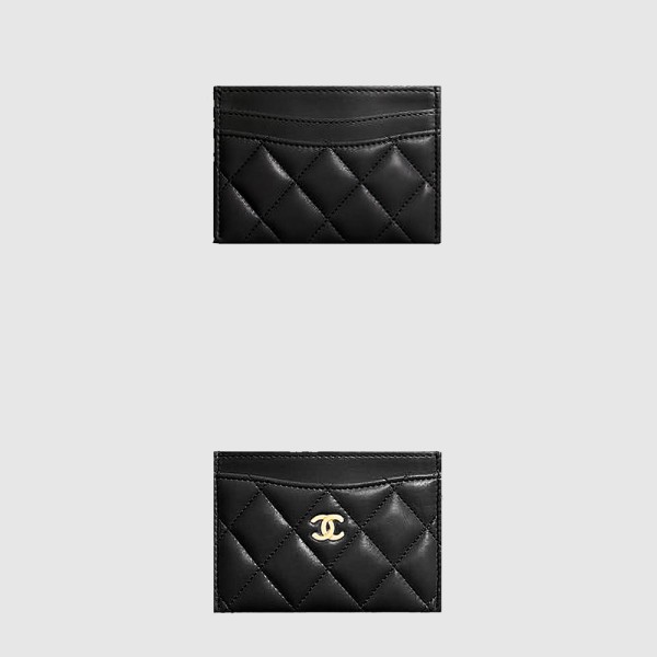 32위 CHANEL 샤넬 클래식 카드지갑 AP0213 (램스킨/캐비어) (금장/은장)