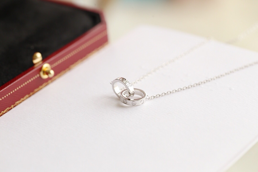 CARTIER 까르띠에 러브 목걸이