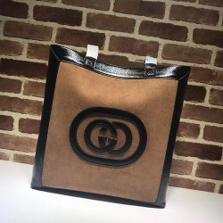 GUCCI 구찌 오피디아 스웨이드 쇼퍼 신상 519335