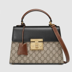 GUCCI 구찌 패드락 GG 수프림 탑핸들백 453188