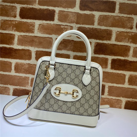 GUCCI 구찌 1955 홀스빗 탑 핸들백 621220