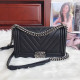 CHANEL 샤넬 리보이백 25CM AS92058