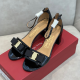 FERRAGAMO 페레가모 여성용 샌들 (굽높이6CM) F39100-1 