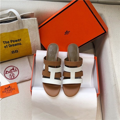 HERMES 에르메스 슬리퍼 H33609-2 2020/신상 (255사이즈 주문제작)