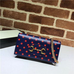 GUCCI 구찌 1955 홀스빗 체인 온 월렛 621892