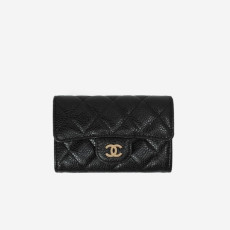 6위 CHANEL 샤넬 카드지갑 A80799 (캐비어/램스킨) (금장/은장)