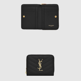 SAINT LAURENT 생로랑 모노그램 컴팩트 반지갑 403723