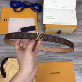 LOUIS VUITTON 루이비통 미니 여성벨트 넓이2.5CM