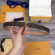 LOUIS VUITTON 루이비통 미니 여성벨트 넓이2.5CM