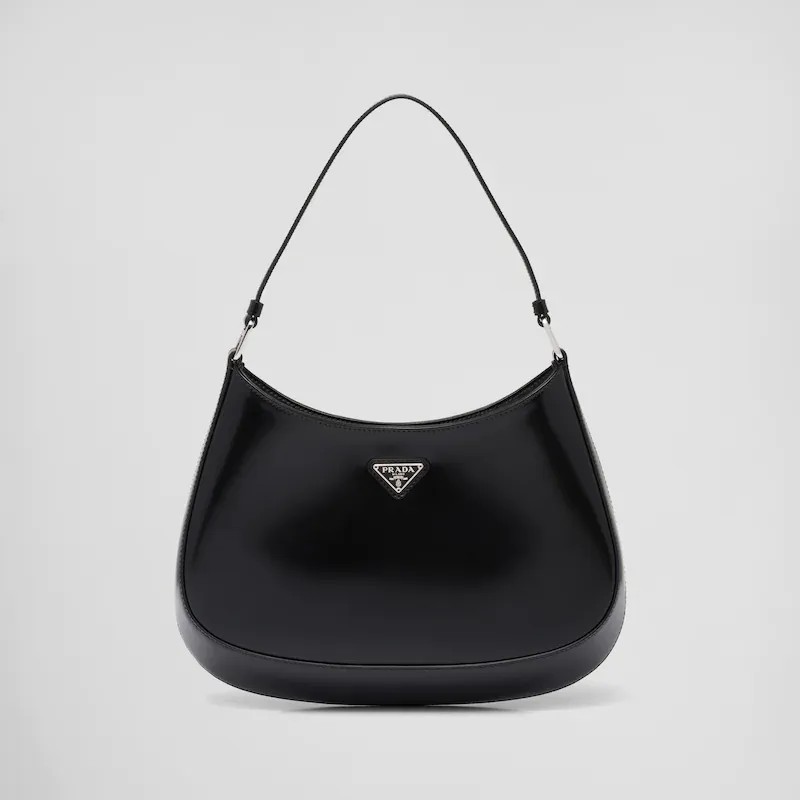 PRADA 프라다 클레오 브러시드 가죽 숄더백 1BC499 4COLOR