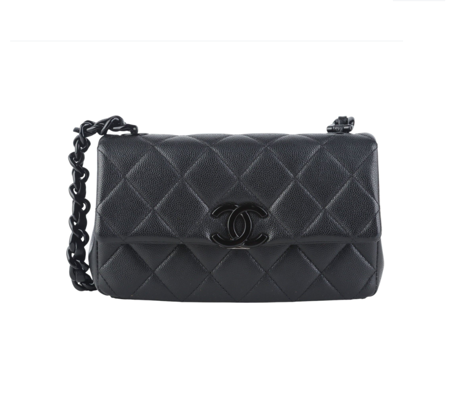 CHANEL 샤넬 래커드 플랩백 AS2302