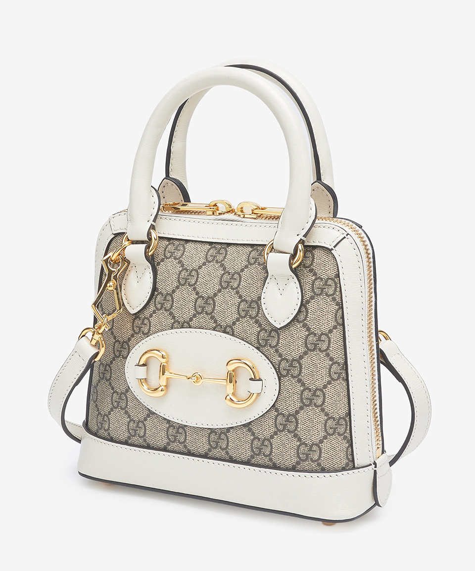 GUCCI 구찌 홀스빗 1955 미니 탑 핸들백 640716
