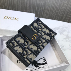 DIOR 디올 오블리크 카드지갑 M018