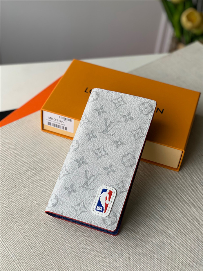 LOUIS VUITTON 루이비통 NBA 멀티플 모노그램 장지갑 2COLOR