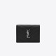 4위 SAINT LAURENT 생로랑 마틀라세 반지갑 (금장/은장)