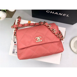 CHANEL 샤넬 램스킨 퀄팅 스몰 플랩 백 4COLOR