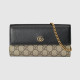 GUCCI 구찌 마몬트 가죽 체인 지갑 546585 3COLOR