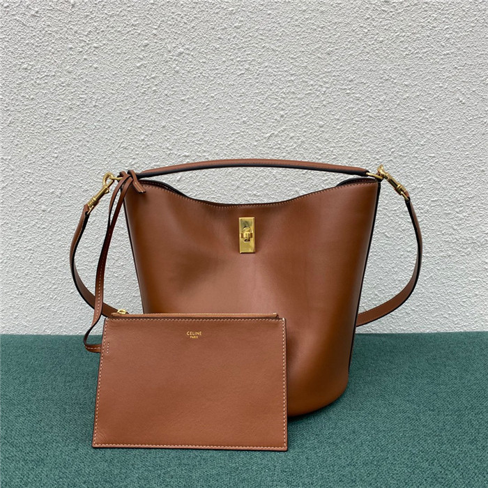 CELINE 셀린느 스무스 카프스킨 버킷백