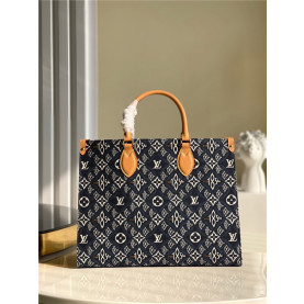 LOUIS VUITTON 루이비통 1854 자카드 온더고 미디엄 핸드백