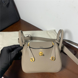 HERMES 에르메스 미니 린디백 19CM 정품TC가죽사용 (100%수작업) H340991-1 5COLOR