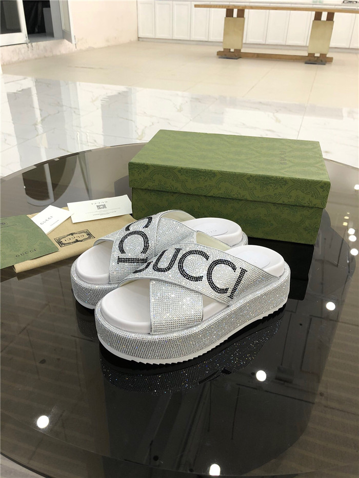 GUCCI 구찌 여성용 슬리퍼 (굽높이5.5CM) G41511 2COLOR