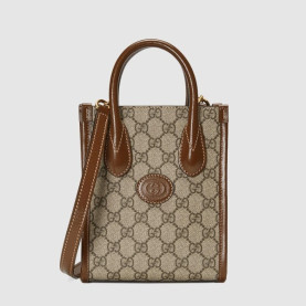 GUCCI 구찌 인터로킹 G 미니 토트백 671623 2COLOR
