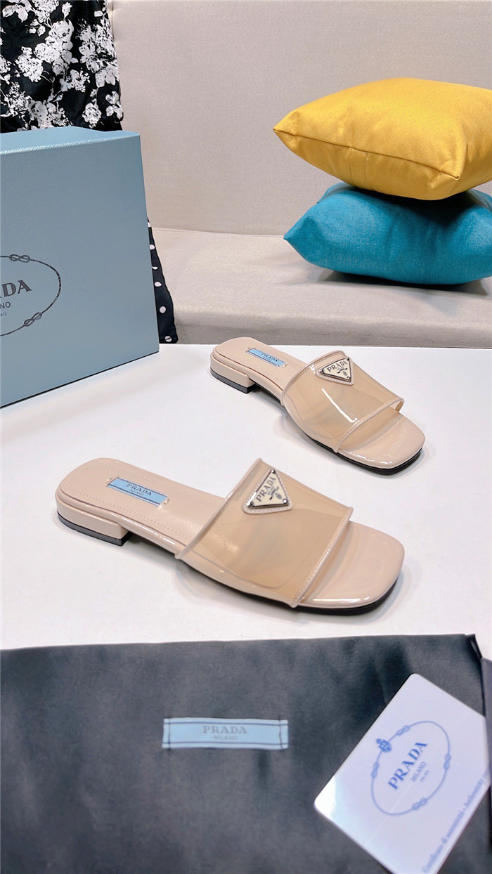 PRADA 프라다 여성용 슬리퍼 (굽높이2CM) P30808 2COLOR