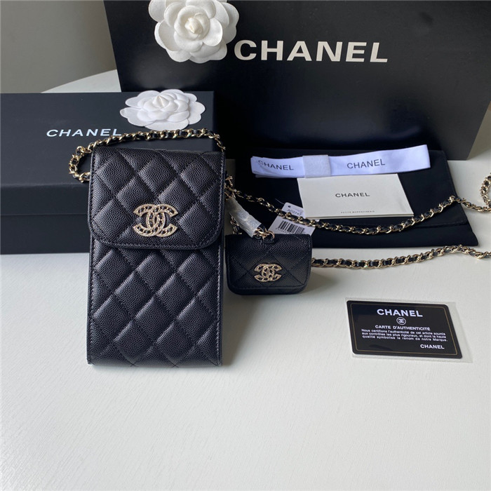 CHANEL 샤넬 미니 폰케이스백 AS2734