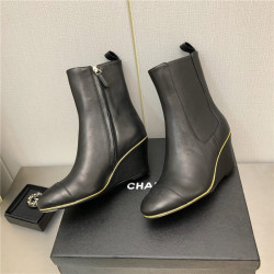CHANEL 샤넬 여성용 부츠 (굽6.5CM) C30100