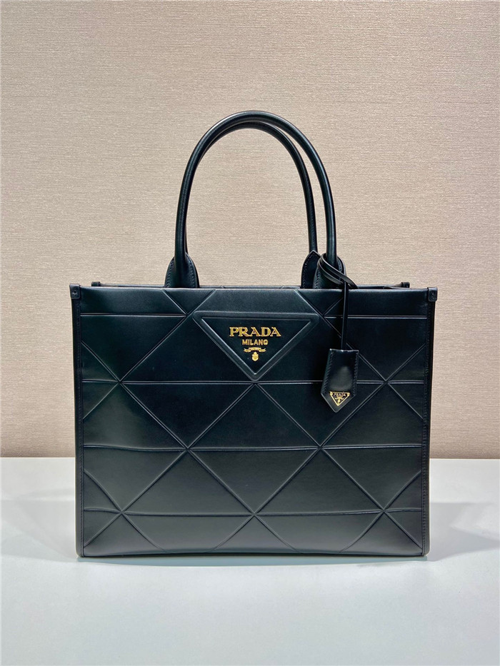 PRADA 프라다 레더 토트백 라지 1BA377