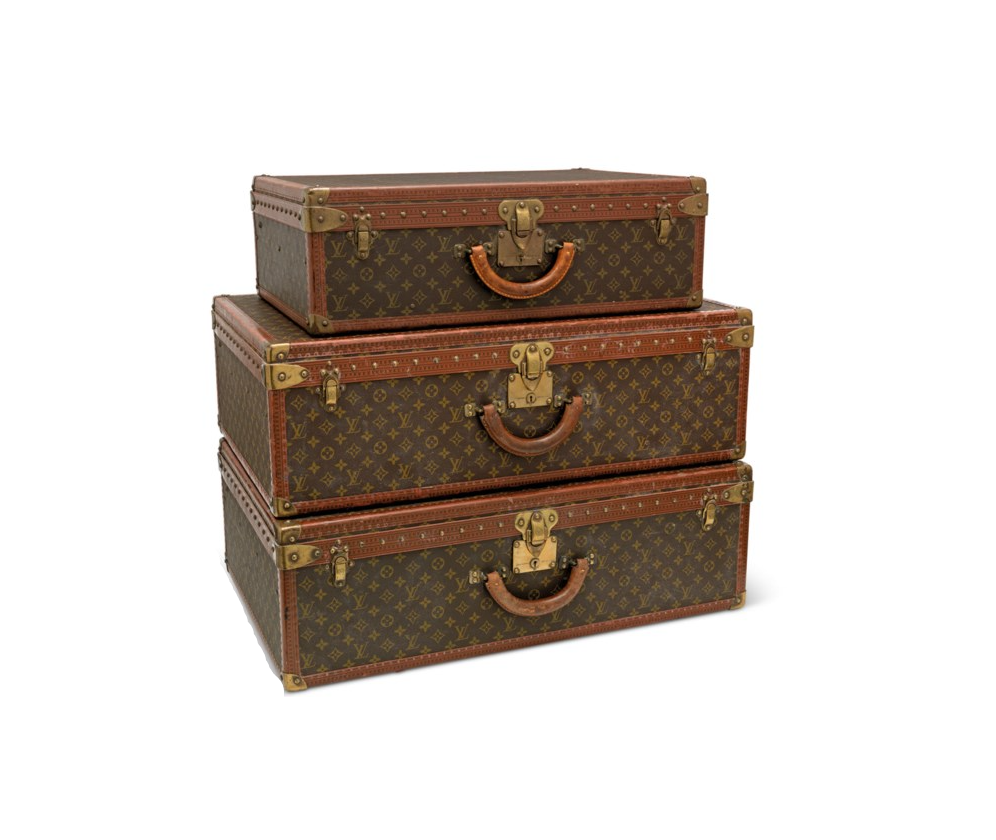 LOUIS VUITTON 루이비통 모노그램 트렁크 비스텐 알저 수트케이스 트렁크백 50cm