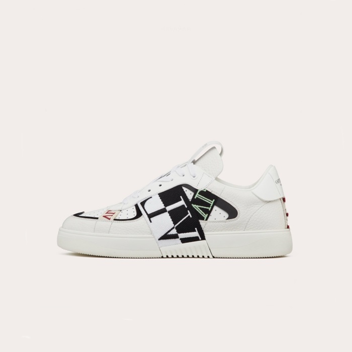 VALENTINO 발렌티노 남성 화이트 스니커즈