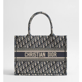 32위 DIOR 디올 자카드 오블리크 북토트백
