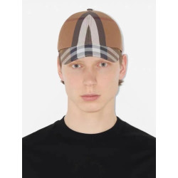 BURBERRY 버버리 체크 코튼 블렌드 베이스볼 캡