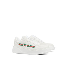 GUCCI 구찌 남성용 화이트 스니커즈