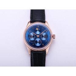 IWC 아이더블유씨 포르투기저 문페이즈 로즈골드 블루다이얼