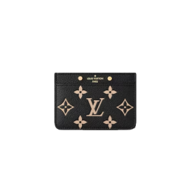 LOUIS VUITTON 루이비통 모노그램 바이컬러 앙프렝뜨 카드/명함지갑 M81022
