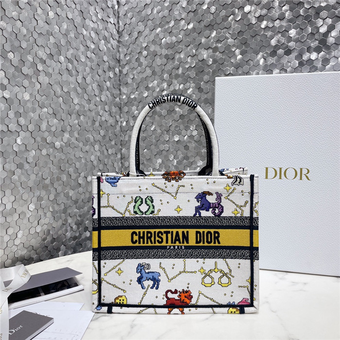 DIOR 디올 오블리크 스몰 북 토트백 M1286 2COLOR