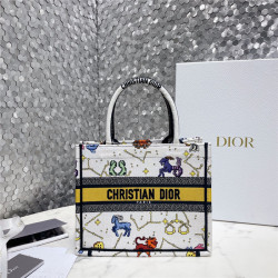 DIOR 디올 오블리크 스몰 북 토트백 M1286 2COLOR