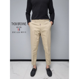 THOM BROWNE 톰브라운 코튼 반밴딩 슬랙스 (A39) 4COLOR
