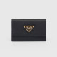 PRADA 프라다 사피아노 가죽 카드 홀더 1MF028 (금장/은장)