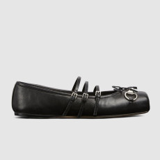 GUCCI 구찌 여성용 샌들 홀스빗 플랫 슈즈 821219