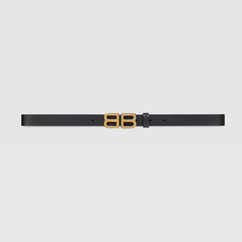 BALENCIAGA 발렌시아가 BB 씬 벨트 673518 (20mm) 2COLOR