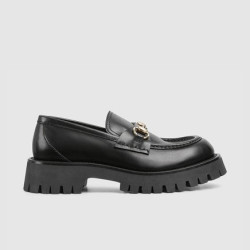 GUCCI 구찌 여성용 로퍼 홀스빗 러그 솔 로퍼 816337